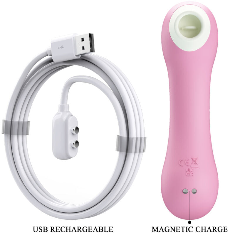 Stimulateur clitoridien succion du clitoris rose émeraude – Romance