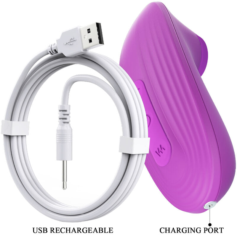 Stimulateur clitoridien adora mini violet clitoris sucker – Romance