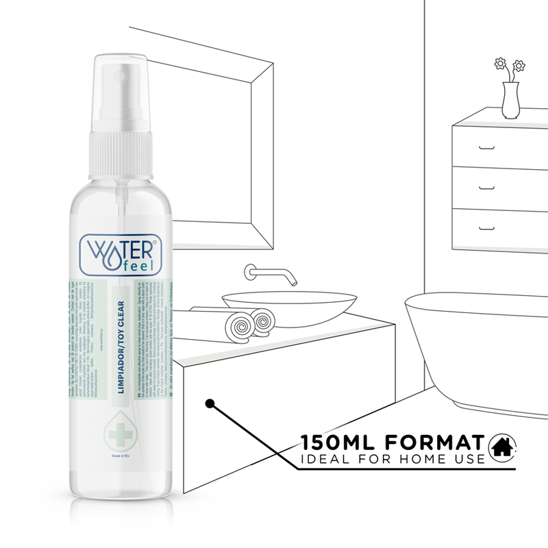WATERFEEL - LIMPIADOR DE JUGUETES ESTÉRIL 150 ML