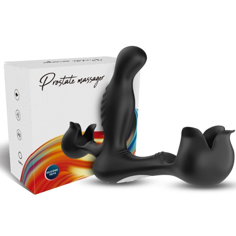 Vibrateur surround anal & stimulateur testiculos télécommande noir – Armony