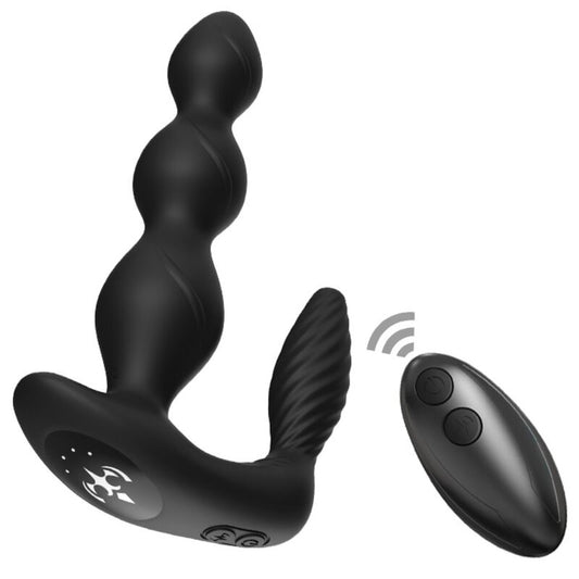Manfun vibrateur & stimulateur anal plug télécommande noir – Armony