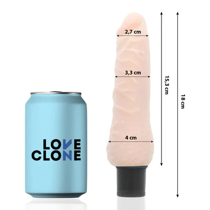 Loveclone – Vibrateur Autolubrifiant Sven 18.5 cm O 3.3 cm