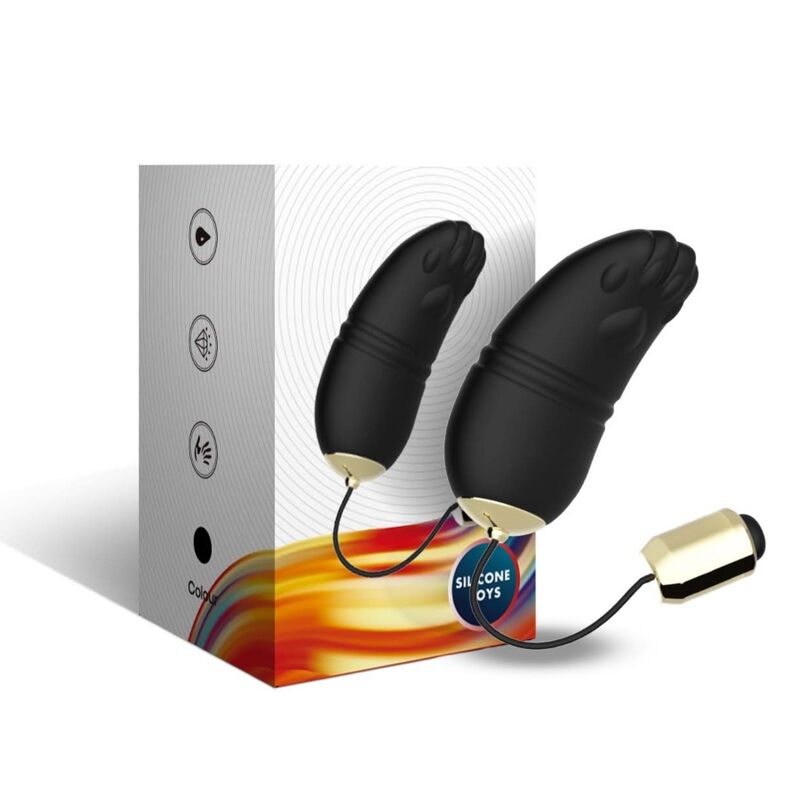 Vibrateur kitty egg télécommande g-spot noir – Armony