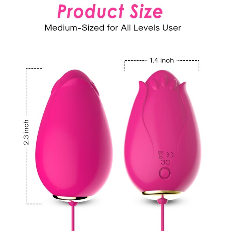 Vibrateur mandala egg télécommande g-spot fuchsia – Armony