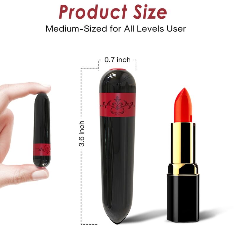Rocket vibrateur bullet noir – Armony