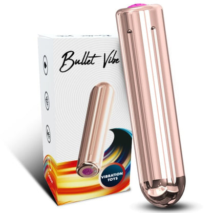 Vibrateur warhead vibrator bullet télécommande doré 2 cm x 8.8 cm – Armony