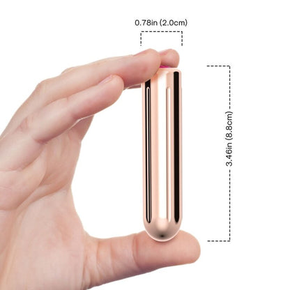 Vibrateur warhead vibrator bullet télécommande doré 2 cm x 8.8 cm – Armony
