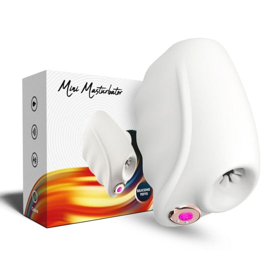 Master masturbateur & vibrateur transparent – Armony