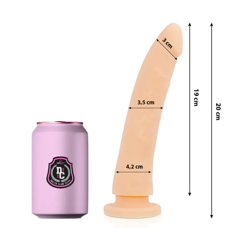 Delta Club – Toys Gode Naturel Médical Silicone 20 cm O 4 cm