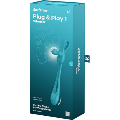 SATISFYER - MULTIVIBRADOR FLEXIBLE PLUG &amp; PLAY 1