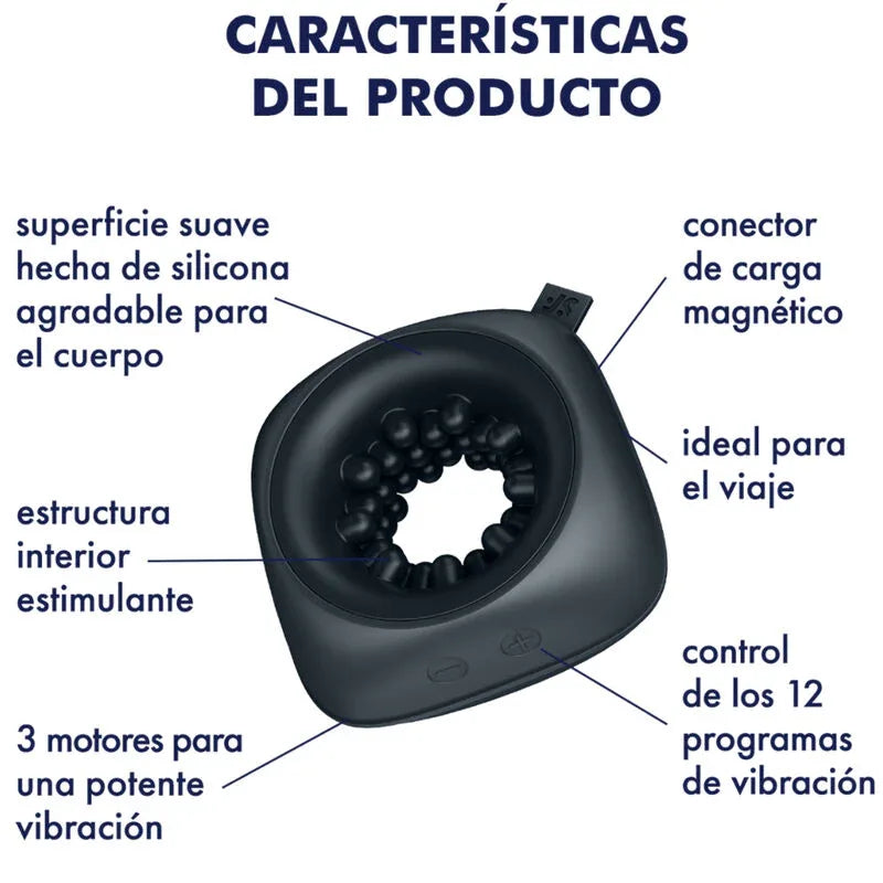 Satisfyer – Ring Stroker Masturbateur & Vibrateur