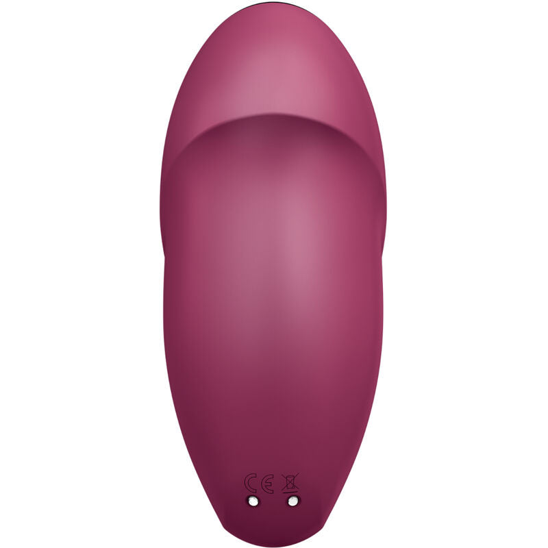 SATISFYER - TAP &amp; CLIMAX 1 VIBRADOR DE APLICACIÓN GRIS