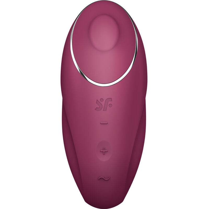 SATISFYER - TAP &amp; CLIMAX 1 VIBRADOR DE APLICACIÓN GRIS