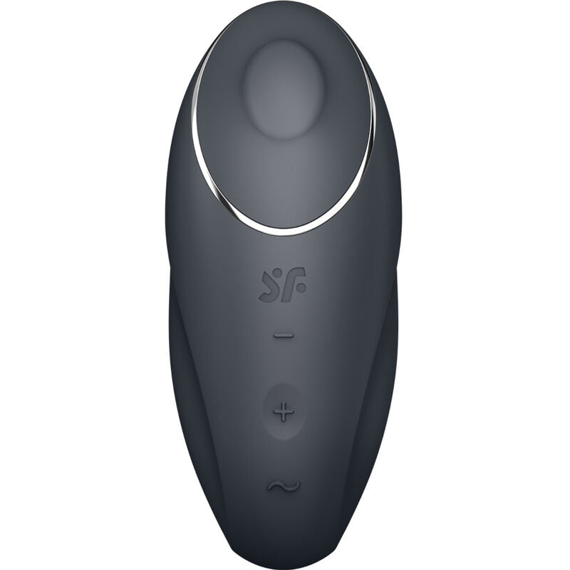 SATISFYER - TAP &amp; CLIMAX 1 VIBRADOR DE APLICACIÓN GRIS