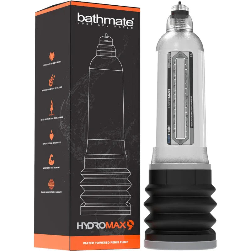 Bathmate – Hydromax 9 Pompe Daugmentation de Pénis Transparente