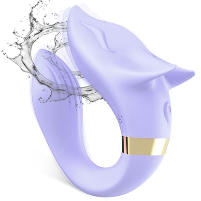 Vibrateur fox pour couples télécommande violet – Armony