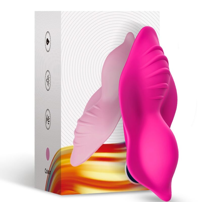 Whisper wearable panties vibrateur télécommande fuchsia – Armony