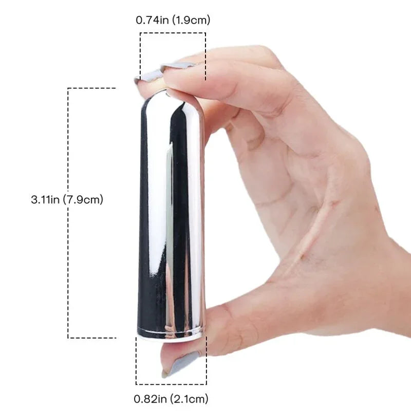 Armony – Vibrateur Bullet Argent 2.1 cm X 7.9 cm