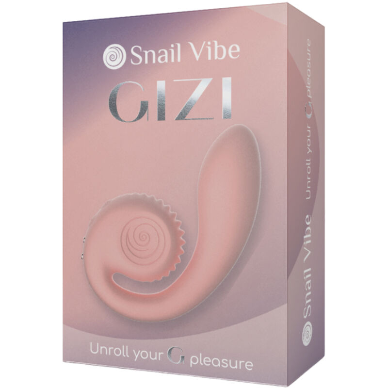 SNAIL VIBE - STIMULATEUR DOUBLE GIZI TURQUOISE