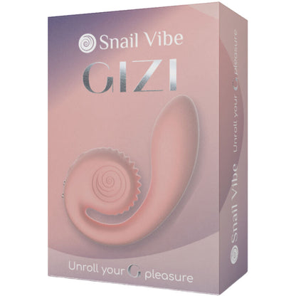 SNAIL VIBE - STIMULATEUR DOUBLE GIZI TURQUOISE