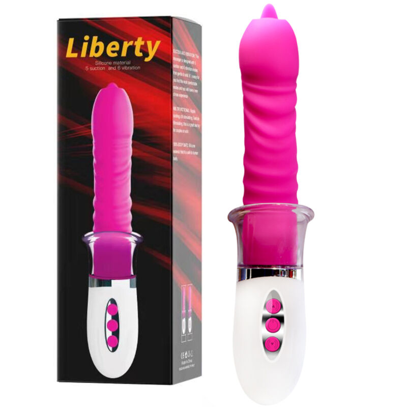 ARMONY - VIBRATEUR LIBERTY &amp; POUSSÉE AVEC LANGUE