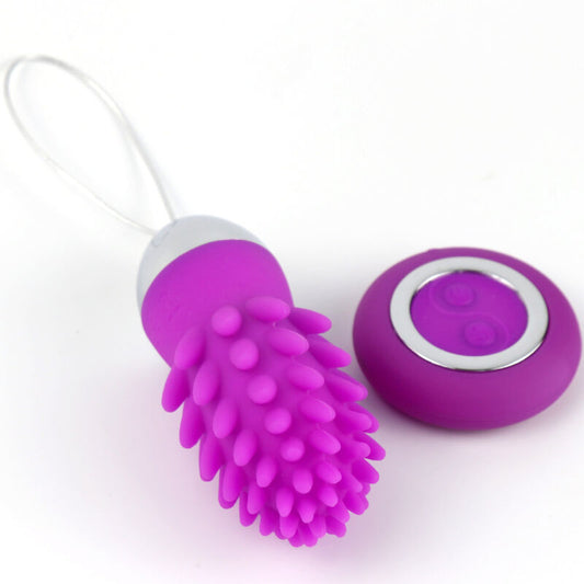 Vibrateur octopus cactus oeuf vibrant violet télécommande – Armony
