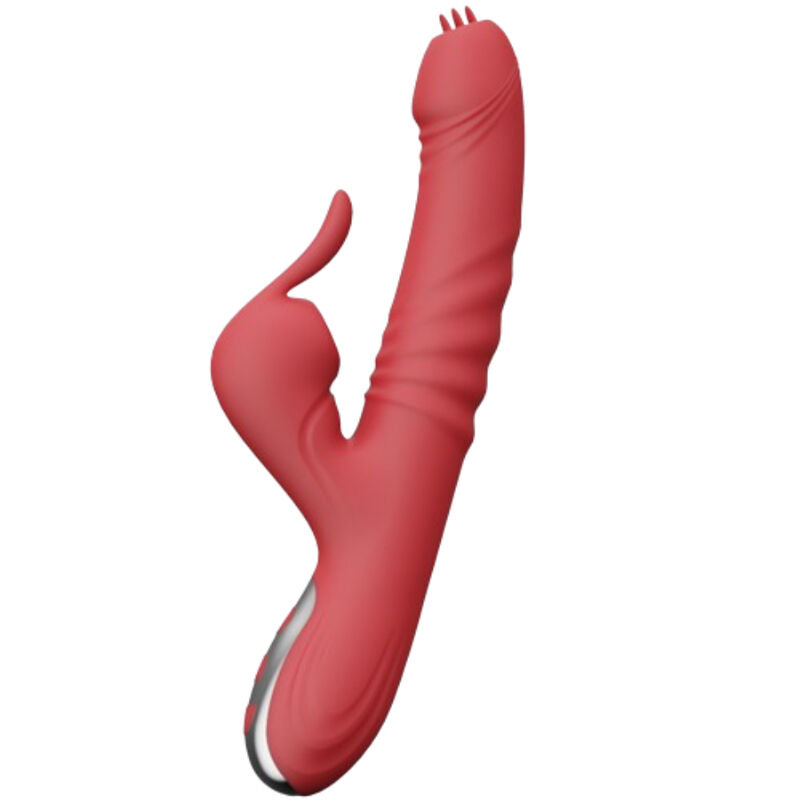 Vibrateur et suçon suck avec langue stimulante bourgogne – Armony