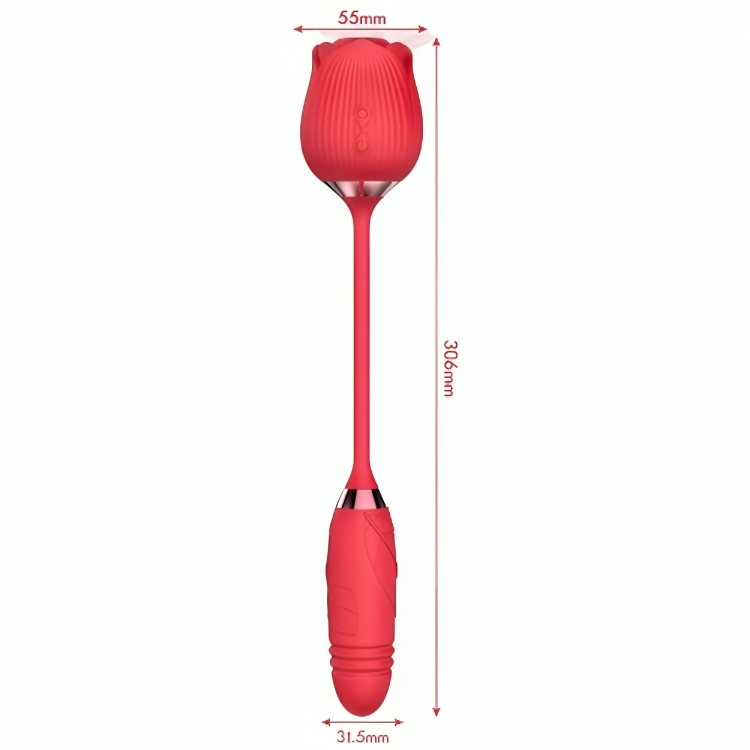 Fleur delight suçante et poussatrice rouge – Armony