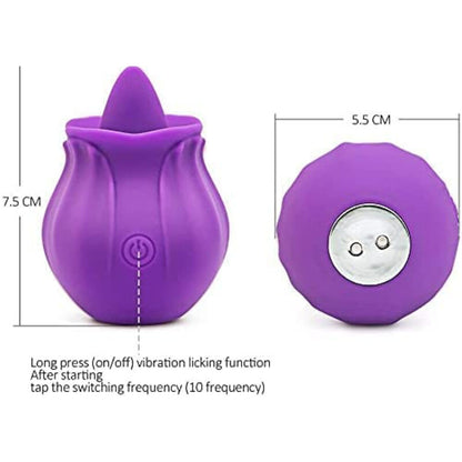 Vibrateur fig avec langue – Armony