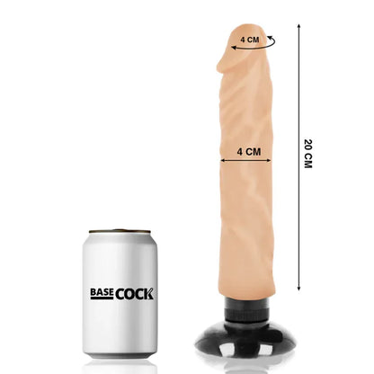 Basecock – Vibrateur Réaliste 2 1 Noir 20 cm O 4 cm