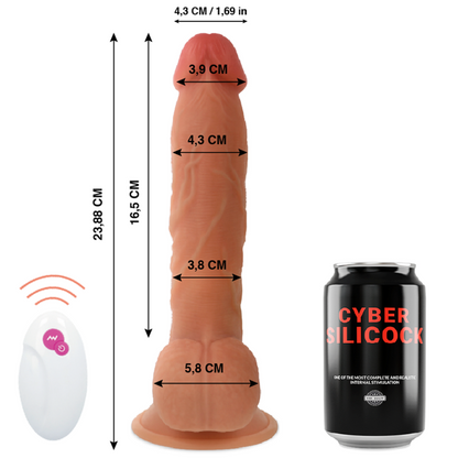 CYBER SILICOCK - TÉLÉLÉLÉCOMMANDE RÉALISTE MASTER BEN 23.88 CM -O- 4.3 CM