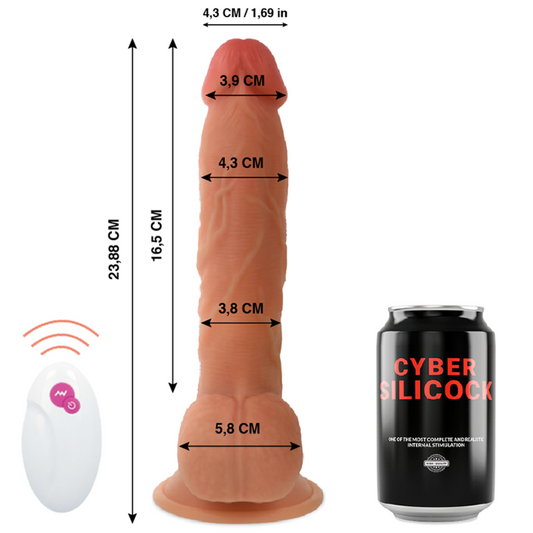 CYBER SILICOCK - TÉLÉLÉLÉCOMMANDE RÉALISTE MASTER BEN 23.88 CM -O- 4.3 CM