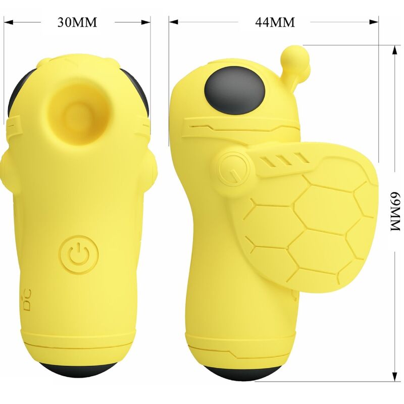 Mini jouets amusants par magic bee vibrateur et sucker – Pretty Love