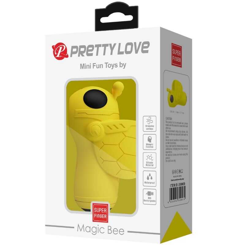 Mini jouets amusants par magic bee vibrateur et sucker – Pretty Love