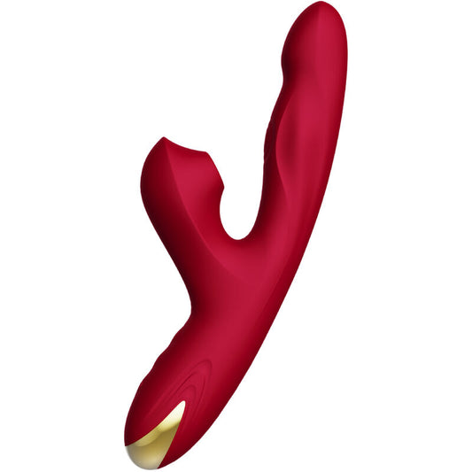 Vibrateur bump & ventouse modèle 2 bordeaux – Armony