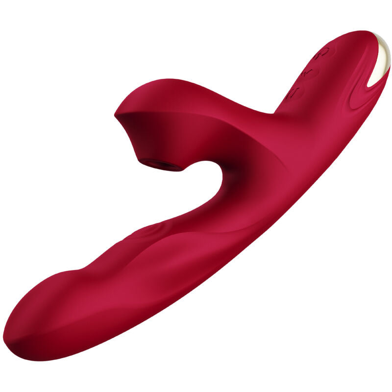 Vibrateur bump & ventouse modèle 2 bordeaux – Armony
