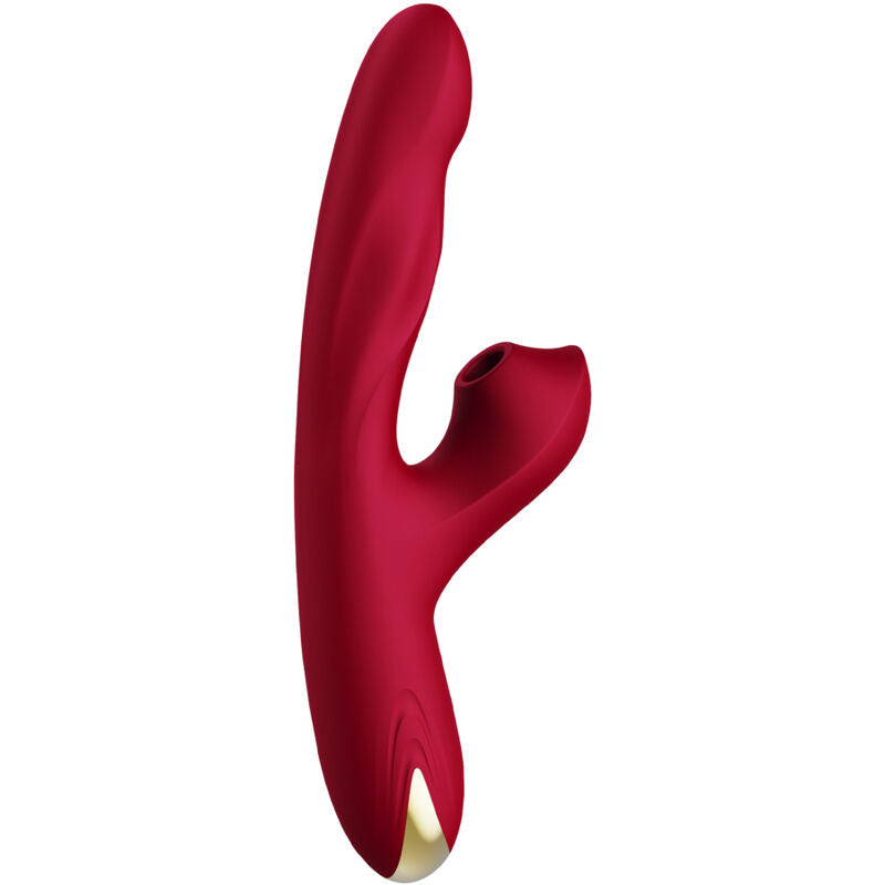 Vibrateur bump & ventouse modèle 2 bordeaux – Armony