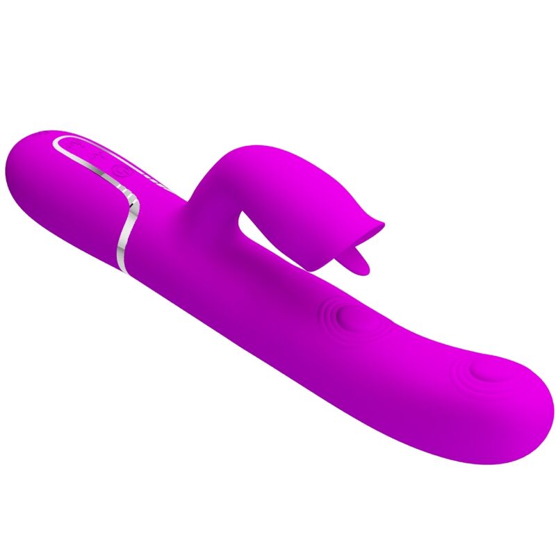 PRETTY LOVE - VIBRADOR CONEJO LAMIBLE FUCSIA