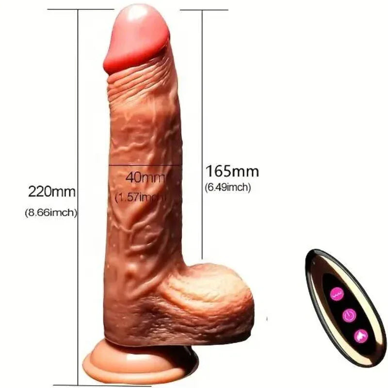 Armony – Vibrateur Gode Réaliste & Télécommande 22.5 cm