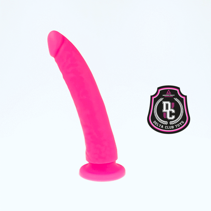 Delta Club – Toys Gode Médical Silicone Rose 17 cm O 3 cm