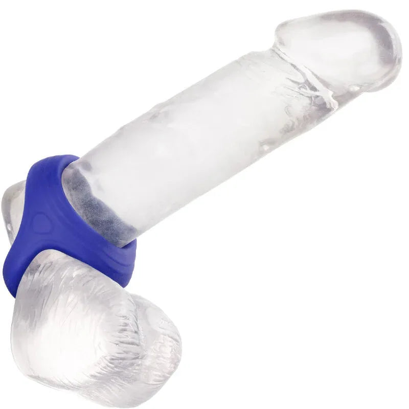Calexotics – Admiral Cock Ball Double Anneau Bleu