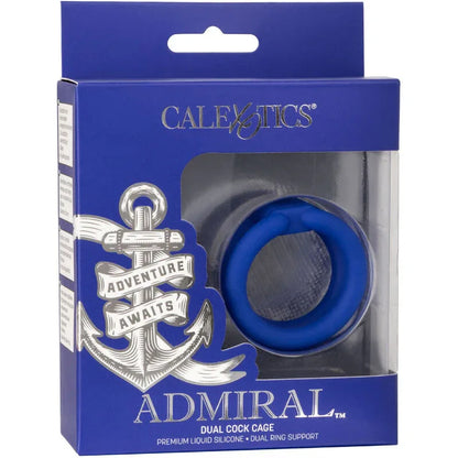 Calexotics – Admiral Cage Double Cock Bleu
