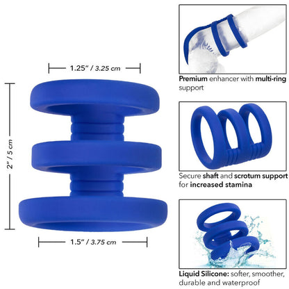 CALEXOTICS - ADMIRAL CAGE WELL TRIPLE AZUL