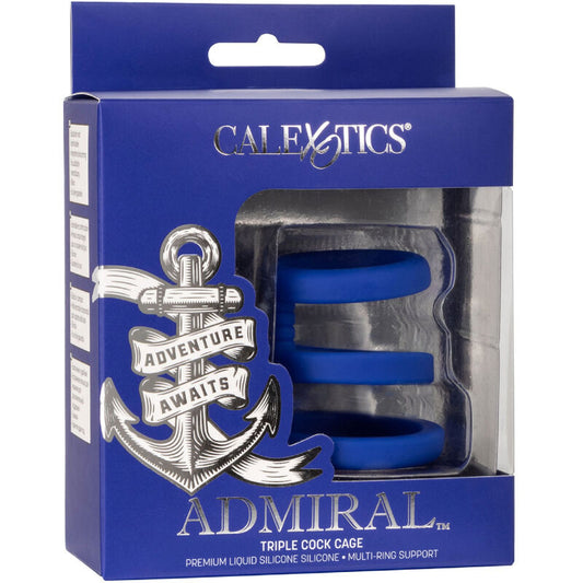 CALEXOTICS - ADMIRAL CAGE WELL TRIPLE AZUL