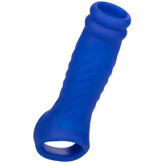 CALEXOTICS - FUNDA PARA EL PENE DE SILICONA LÍQUIDA ADMIRAL WAVE AZUL