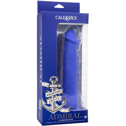 Calexotics – Admiral Vibrateur Gode Réaliste Captain Bleu