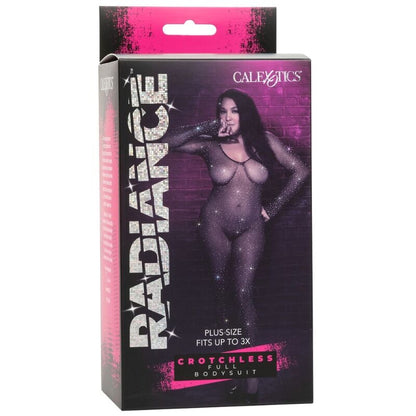 CALEXOTICS - RADIANCE CROCHETLESS RHINE TALLA GRANDE CUERPO COMPLETO