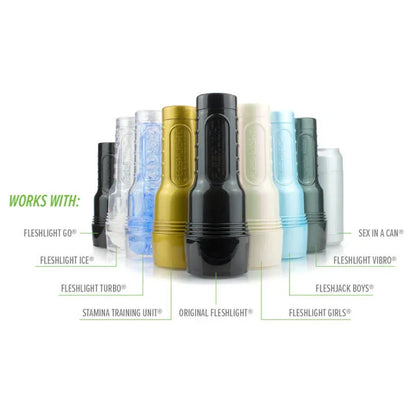 Fleshlight – Stamina Go Training Unit Lady + Lancement Universel + Lubrifiant de Qualité Aqua