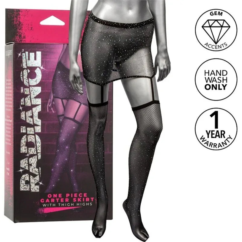 Calexotics – Radiance Jupe Jarretières Hauts de Cuisses