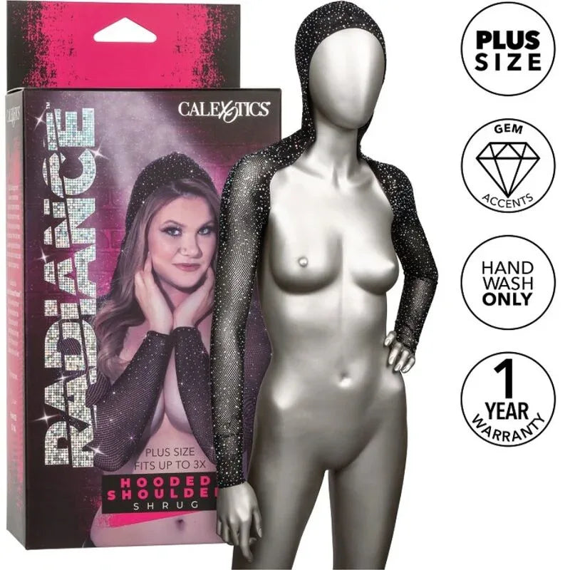 Calexotics – Radiance Shug Dépaule Capuche Rhin Grande taille